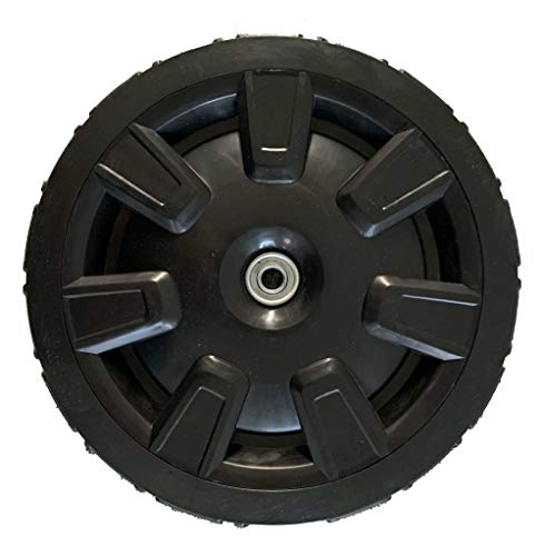 YARDMAX 11in. X 1.6 in. Replacement Free/Non-Drive Rear Wheel for Push/Non Self-propelled Lawn Mowers - Grill Parts America