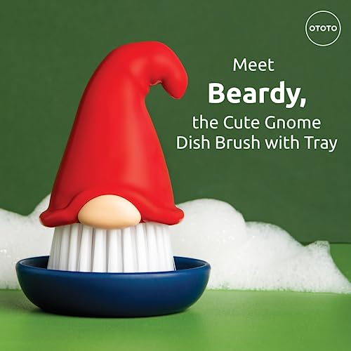 New!! Beardy Dish Brush by OTOTO - Kitchen Scrubbers for Dishes, Kitch —  Grill Parts America