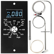Upgrade Digital Thermostat Control Board Replacement Parts Kit Compatible with Pit Boss Pellet Grill Smoker PB700,340,440,820, Include Meat Probe, Temperure Sensor Probe, Igniter Hot Rod and Fuse - Grill Parts America