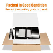 Hisencn Grill Parts for DynaGlo DGF510SBP DGF510SSP, DGF510SSP-D, Heat Plate and Cooking Grid for Backyard BY13-101-001-13, GBC1460W, GBC1461W, GBC1462W, GBC1059WB, BH13-101-099-01, BH14-101-099-01 - Grill Parts America