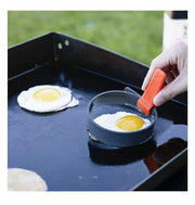Blackstone AR 32 Ounce Collapsible Silicone Griddle Breakfast Tool Set with Heat Resistant Silicone Construction (4.65 x 4.65 x 6.85 Inches) - Grill Parts America