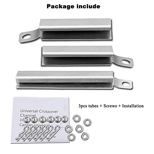 Hisencn Universal Carryover Tube Replacement for Charbroil Advantage 463344116, 463343015, 463344015, 463436215,463241113, 463449914, 463211512, Kenmore 146.34611410, and Others Most Grills Crossover - Grill Parts America