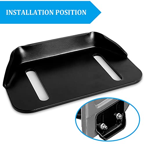 Replacement 784-5580 Slide Shoes Compatible with MTD 2 Stage Snowblower - Skid Shoes 784-5580-0637 Compatible with Troy Bilt Storm 2410 Snow Thrower, Craftsman 247 Series Yard Machines Snow Blowers - Grill Parts America