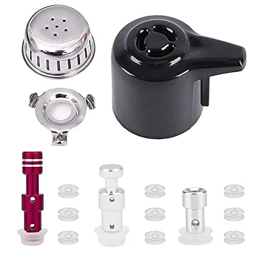 Steam Release Handle,Original Float Valve Replacement Parts with 3 Silicone  Caps for Instant Pot Duo 3, 5, 6 and 8 Quart,Duo Plus 3, 6 QT by ZYLONE