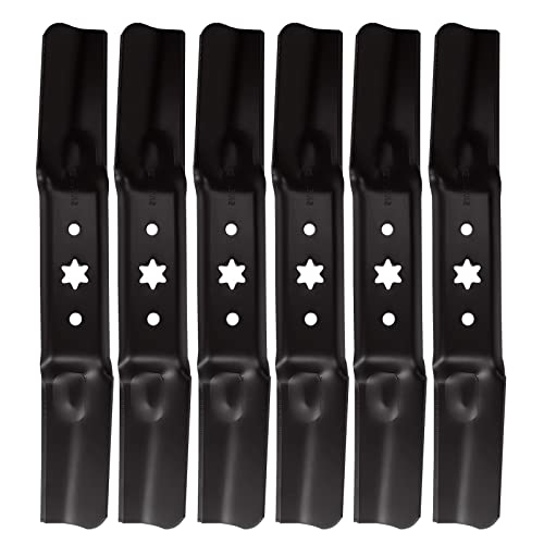 ILONPA (6) Lawn Mower Blades for MTD Cub Cadet 742-05052A 942