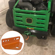 Universal Zero Turn Mower Trailer Hitch - 3/16'' Thick and Heavy Duty Steel Lawn Trailer Hitch Mount (3"-5"), Mounting Hardware Included - Grill Parts America