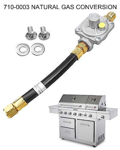 Kitchenaid Conversion Kit Barbecue Natural Gas Conversion Kit Regulator Fit for Kitchen-Aid 710 ...
