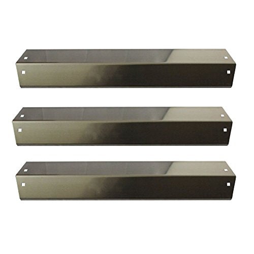onlyfire Stainless Steel Flavorizer Bar Heat Plate Replacement for Chargriller Gas Grill Models 3001, 4000, 5050 (3-Pack) - Grill Parts America