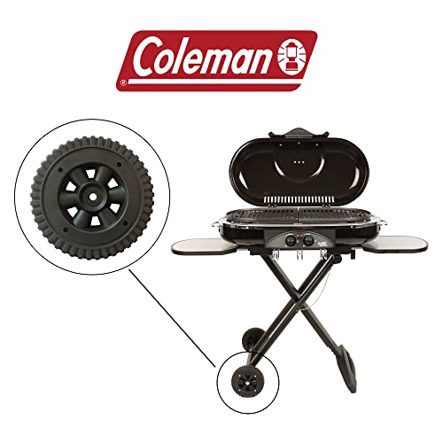 Coleman Roadtrip Grill Replacement Wheel and Hardware (1 Wheel) - Grill Parts America