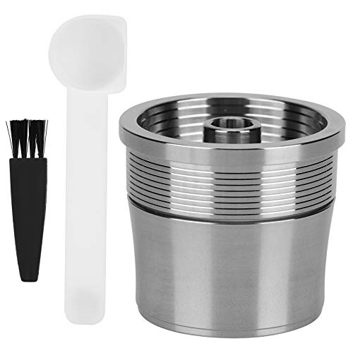 Refillable Coffee Capsule Filter, Stainless Steel Reusable Coffee Capsule Coffee Maker Parts Fit for illy Coffee Machine - Kitchen Parts America