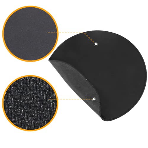 Mouse Pad,Sliding Mats for Ninja Foodi and Instant Pot,15" Kitchen Appliance Round Mats,Slide Mats for Moving Small Appliances Coffee Makers, Blenders, Stand Mixers (15 inch Diameter) - Kitchen Parts America