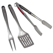 Char-Broil 140 767 - Comfort Grip 3 Piece Toolset, Stainless Steel,45 x 16 x 3 cm - Grill Parts America