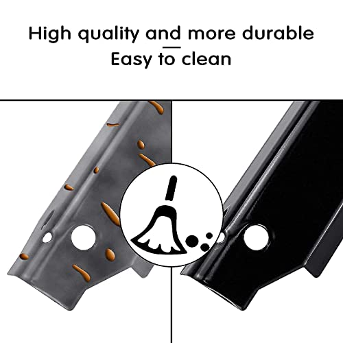 Hisencn Bundle of Grill Kits for DynaGlo DGC310CNP-D, DGC310RNP-D, DGC310BNP-D, Porcelain Steel Heat Plate and Cooking Grid for Dyna-Glo 3-Burner Propane Gas Grill - Grill Parts America