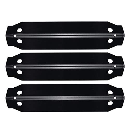 Hisencn Grill Heat Plates for Dyna Glo 3-Burner Grill Replacement Parts, for Dyna-Glo DGC310CNP-D, DGC310RNP-D, DGC310BNP-D Grill Models, Porcelain-Enameled Steel Heat Shield Tent Parts, 3 Pack - Grill Parts America