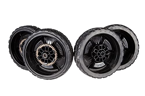 WILDFLOWER Tools Lawn Mower Wheel Kit for HRN216 - Thumbnail 4