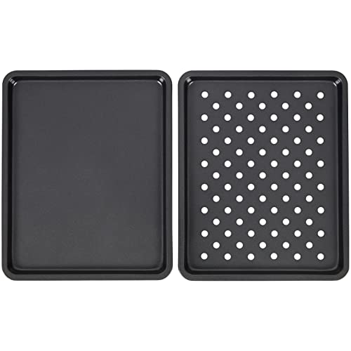 Wilton Nonstick Cookie Sheet, Cooling Grid and Silicone Baking Mat Bakeware  Set, 4-Piece