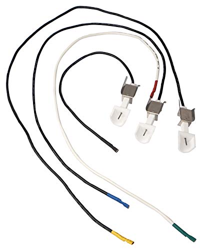 X Home 7628 Grill Igniter Kit for Weber Genesis 310 and 320 Gas Grills with Front Control (2011-2016), Easy to Replace - Grill Parts America