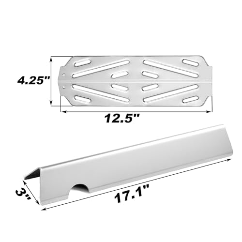 Genesis II E-310 Flavorizer Bars Heat Deflector Grill Replacement Parts for Weber Genesis ii and ii LX 300 Series ii E-320 ii E-330 ii S-310 ii S-320 ii S-330 Genesis 2 300 Series Favorizer Bars - Grill Parts America