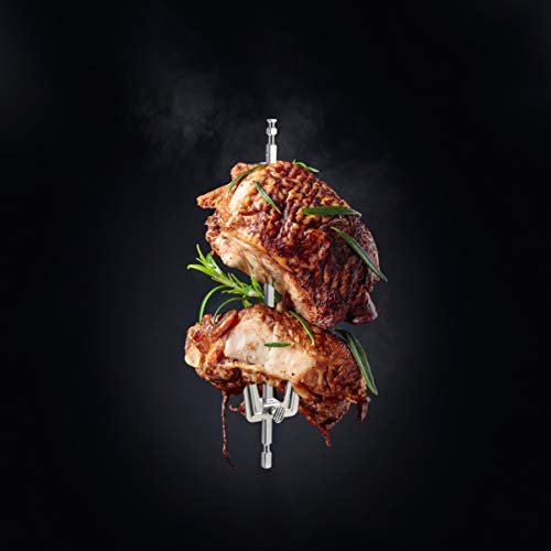 DOITOOL Stainles Steel Air Fryer Fork, Air Fryer Accessories Replacement Parts, Roast Chicken Fork Fish Meat Grilling Fork for BBQ Home Kitchen Outdoor, 9.8"L x 1.9"W - Grill Parts America