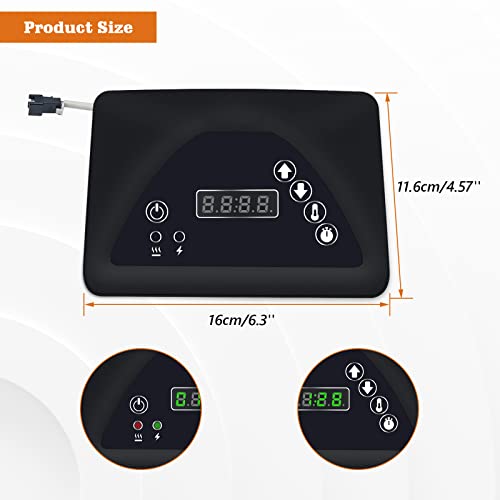 Replacement for Masterbuilt Smoker Digital Control Panel Kit, Part 9907160014 Compatible with Masterbuilt MB20071117 and More MB Digital Electric Smoker - Grill Parts America