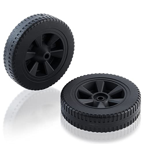 70-05-104 DGF493BNP DGF510SBP Wheels Grill Replacement Parts for Dyna Glo Grill Wheels DGH474CRP DGF510PBP-D DGH450CRP DGB515SDP-D DGF493PNP-D DGC313CNCP DGB463CNP Plastic Black BBQ Wheels 2 Pieces - Grill Parts America