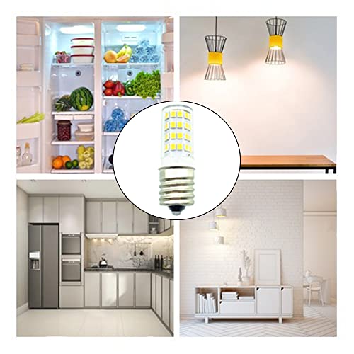 LCMLA 5304517886 LED Light Bulb E17 3.8W Replace 5304498578 KEI D28a 7297114000 7241552801 5304495326 Refrigerator Bulb Compatible with Frigidaire Kenmore Electrolux Crosley Refrigerator - Grill Parts America