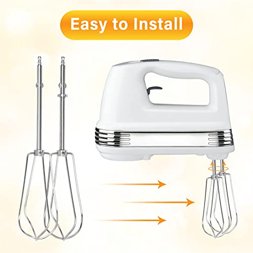 ANTOBLE Hand Mixer Beaters Compatible with Cuisinart HM-90s HM-70 HM-50 CHM-3, 9 7 5 3 Mixer Attachments Replacement Parts CHM Series Stainless Steel Whisk Hand Turbo Mixer Beater for Cuisinart, # CHM-BTR - Kitchen Parts America