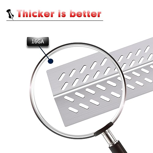 Cozilar Grill Heat Shield Heat Plates for Bull Grill Replacement Parts 16631,16520, Bull Angus 4 Burner 47629, Cal Flame G Series 4 Burner G4, Grill Burner Covers BBQ Gas Grill Parts Accessories - Grill Parts America