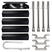 Criditpid Grill Replacement Parts for Brinkman 810-3660-S, 810-3661-F Models. Grill Heat Plate Shields, Pipe Burner Tubes and Crossover Tubes for Brinkman 810-3660-S. - Grill Parts America