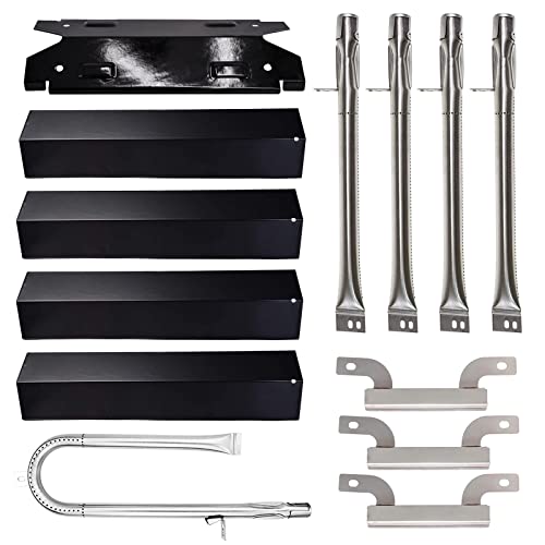 Criditpid Grill Replacement Parts for Brinkman 810-3660-S, 810-3661-F Models. Grill Heat Plate Shields, Pipe Burner Tubes and Crossover Tubes for Brinkman 810-3660-S. - Grill Parts America