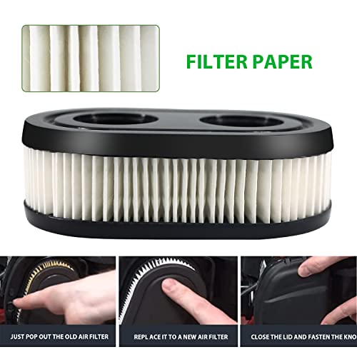 Air Filter, Suitable for 593260 798452 334404Series Engine 550E 500EX 550EX 625 575EX 4247 5432 5432K 09P00 09P702 Lawn Mower Air Filter Mower Series Engine Accessories - Grill Parts America