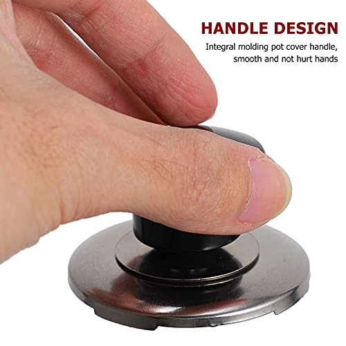 Yardwe Top Lid Handle Water Kettle Lid Knobs Whistle Kettle Replacement Cover Knobs for Tea Kettle Teapot Cover Sounding Kettle Lid 6pcs - Kitchen Parts America