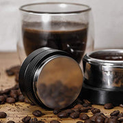 MATOW 58mm Coffee Distributor & Tamper, Dual Head Coffee Leveler Fits for Portafilter, Increased Adjustable Depth- Professional Espresso Hand Tampers - Kitchen Parts America