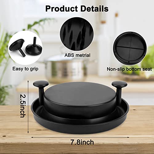 Chicken Shredder, Alternative to Bear Claws Meat Shredder, Meat Shredding Tool with Handles and Non-Skid Base Suitable for Pulled Pork, Beef and Chicken (Gray) - Grill Parts America