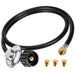 23080901 Universal Natural Gas to Propane Conversion Kit Includes 5FT Propane Regulator Hose and 3 Brass Jet Orifices, Propane Conversion Kit Grill for Weber Genesis or Genesis II - Grill Parts America