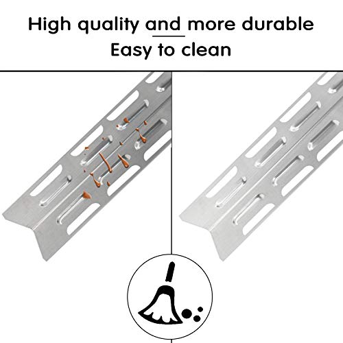 Hisencn Repair Kit for Perfect Flame SGL2008A, SLG2007A, SLG2007B, SLG2007D Stainless Steel Heat Plate Tent Shield, Flame Tamer, Grill Burners Pipe Tube Replacement Parts - Grill Parts America