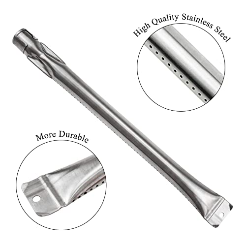 Hisencn Grill Replacement Parts for Members Mark GR2039201-MM-00, 17 inch Heat Plates, Grill Burners Replacement for Bakers and Chefs ST1017-012939 SAMS Club and Grill Chef BIG-8116, Uniflame (8 Pack) - Grill Parts America
