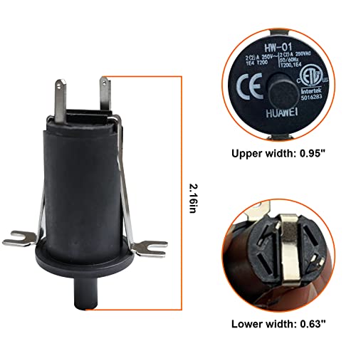 Hopper Lid Switch and Hopper Wire Replacement Part Fit for Gravity Digital Smoker 560/1050 XL Digital Charcoal Grill + Smoker - Grill Parts America