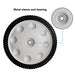 12 Inch Wheels Replacement for MTD 734-04019 734-04127, S-Wave Real Wheels Tires Compatible with Most Troy Bilt Walk-Behind Push Lawn Mower, 1 Pack - Grill Parts America