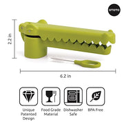 NEW!!! Garligator Garlic Press by OTOTO - Garlic Mincer Tool - Funny Gifts - Alligator Garlic Press - Garlic Crusher Press with Ergonomic Handle - Ototo Design Cute Kitchen Gadgets Kitchen Accessories - Grill Parts America