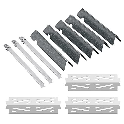 SafBbcue Genesis II E-310 S-310 Replacement Parts Kit for Weber Genesis II SE-310 SE-330 SE-335 E-315 E-335 S-335 S-345 Flavorizer Bars 66032 66095 Heat Deflectors 66685 66040 - Grill Parts America