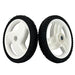 Sutmorly 105-1816 Lawn Mower Deck Wheels Fits for Toro 105-1816-A Stens 205-268, Recycler Plastic Rear Wheel 12" 20012 20016 20019, 2 pack - Grill Parts America