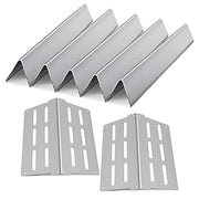 Meyafiny Replacement Flavorizer Bars for Weber Genesis Grill Parts for Weber Genesis 300 Series E/S-310 320 330 EP/cep-310 EP/cep-320 EP/cep-330(with Front Control Knob) Heating Plate(7622-2+5) - Grill Parts America