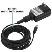 Power Adapter Replacement Part 9004190216 for Masterbuilt Gravity Series 560/800/1050 XL Digital Charcoal Grill and Smoker, Supply with 15 FT Long Cord - Grill Parts America