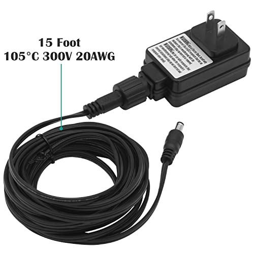 Power Adapter Replacement Part 9004190216 for Masterbuilt Gravity Series 560/800/1050 XL Digital Charcoal Grill and Smoker, Supply with 15 FT Long Cord - Grill Parts America