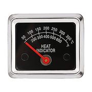 Hisencn BBQ Barbecue Stainless Steel Grill Temperature Temp Gauge Thermometer Replacement for Ducane 30400040, 30400041, 30400042, 30400043, 30400045 Meat Cooking Heat Indicator - Grill Parts America