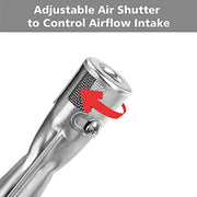 UikJOY 19.5 Inch Grill Burner Tube Replacement Parts for Weber Genesis 300 Series, Gas Grill Burner for Genesis E/S 310, 320 & 330 (2011-2016), Genesis E310 E320 E330 EP310 with Front Control Knobs - Grill Parts America