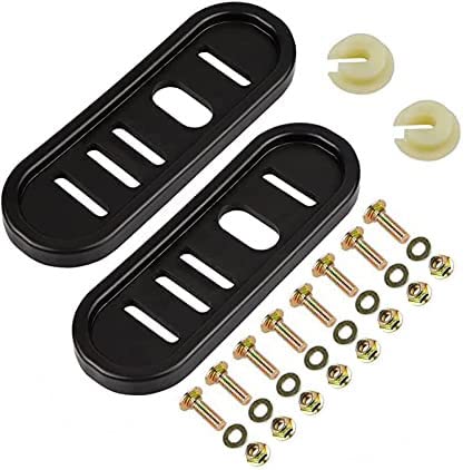 Mowtiler 490-241-0010 Snowblower Skid Shoes for Universal Snow Thrower with Shear Pins Carriage Bolts - Grill Parts America