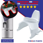 Whole Parts 241681901 Refrigerator Ice Actuator (White In Color) - Compatible with Frigidaire, Crosley, Gibson, White Westinghouse - Non-OEM Appliance Parts & Accessories - 2 Yr Warranty - Grill Parts America