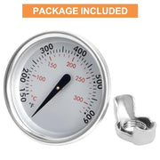 60540 67031 7581 Accurate Temperature Gauge for Weber GS4 Spirit II & I 200/300 Grill Lid Thermometer Weber Charcoal Grills, Most Weber 22" Kettles, Q 120/220/300/320 SER Replacement Parts 74239 60392 - Grill Parts America